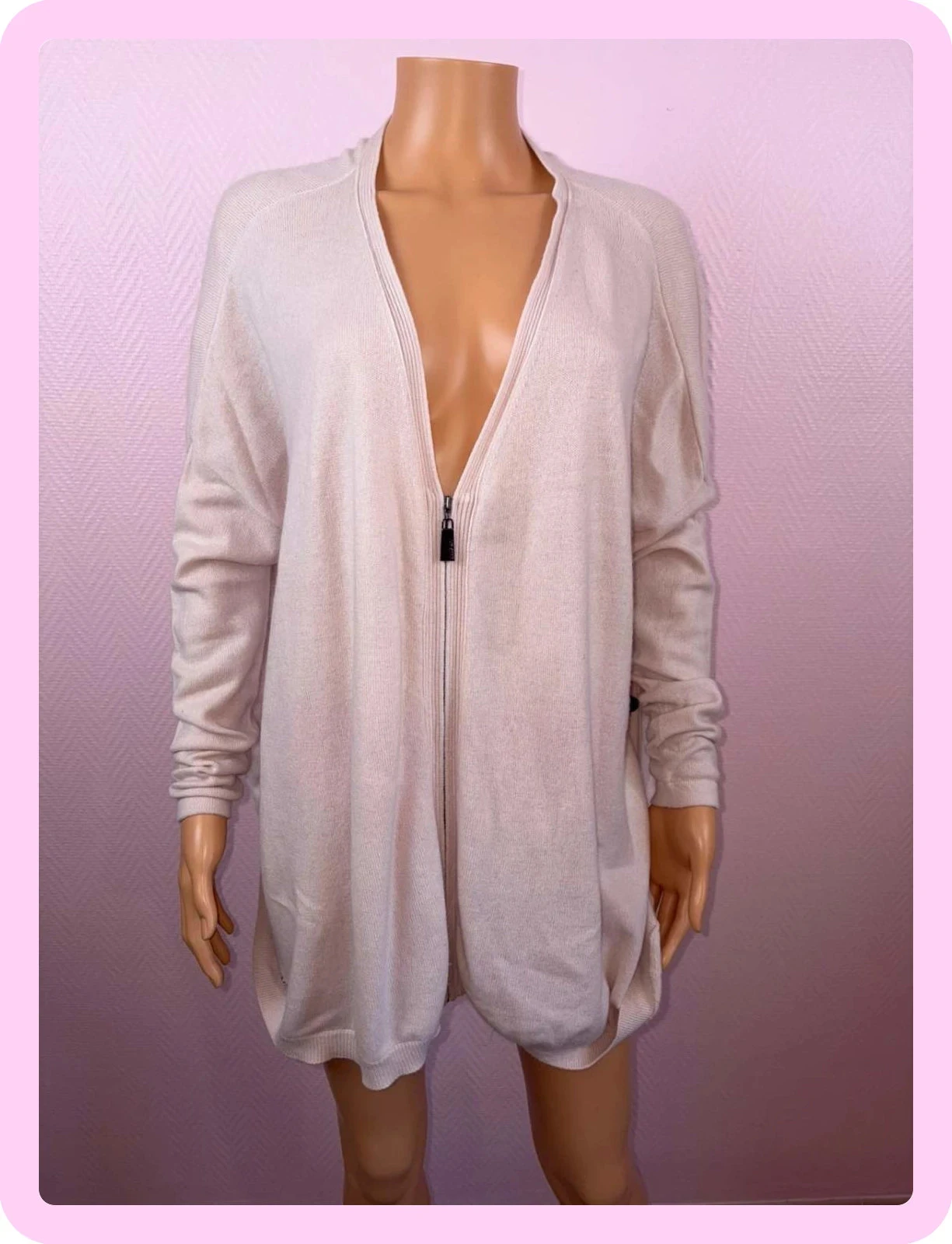 Chaleco de cachemir para mujer talla s pero grande – photo 3
